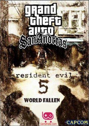 خرید بازی GTA San Andreas Resident Evil 5 World Fallen - جی تی ای زامبی برای PC