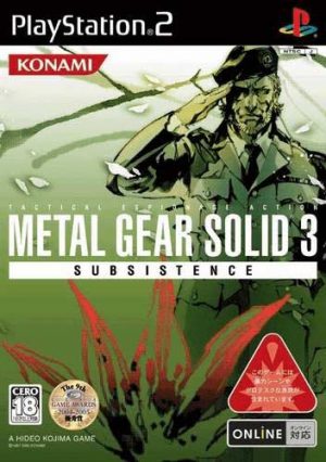خرید بازی Metal Gear Solid 3 Subsistence - متال گیر سالید برای PS2 پلی استیشن 2