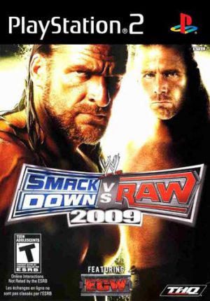 خرید بازی WWE Smackdown vs Raw 2009 برای PS2 پلی استیشن 2