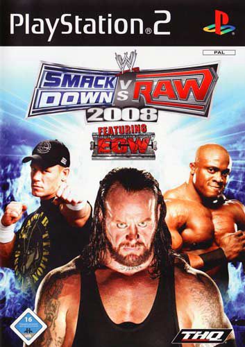 خرید بازی WWE SmackDown vs Raw 2008 برای PS2 پلی استیشن 2
