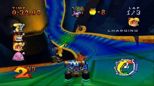 خرید بازی Crash Nitro Kart - کراش برای PS2 پلی استیشن 2