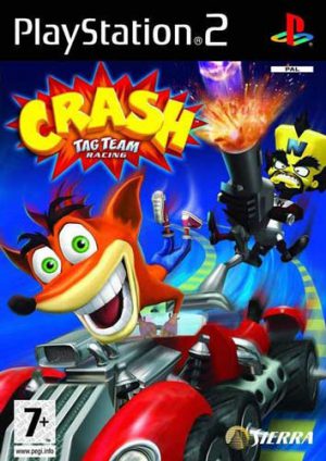 خرید بازی Crash Tag Team Racing - کراش برای PS2 پلی استیشن 2