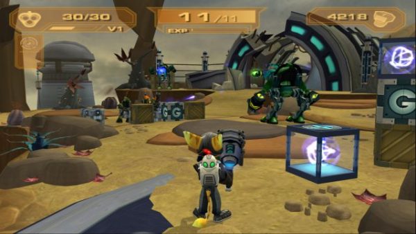 خرید بازی Ratchet & Clank Up Your Arsenal برای PS2