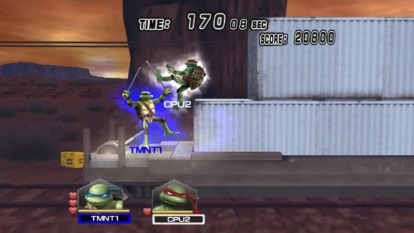 خرید بازی Teenage Mutant Ninja Turtles Smash-Up - لاکپشتهای نینجا برای PS2